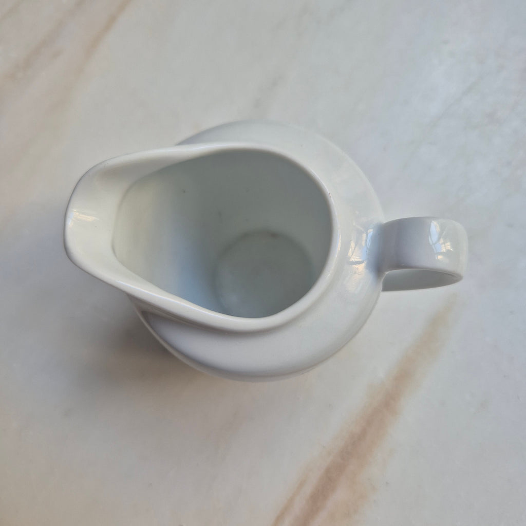 Kleines Milchkännchen von Colditz GDR Blätter