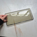 Vintage Glasschale - Schmuckschale - Ablage - Rauchglas - Glasplatte