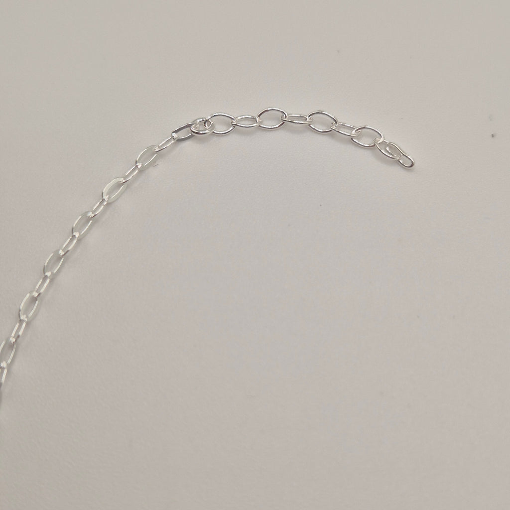 Zartes Fußkettchen Silber 925 Herz