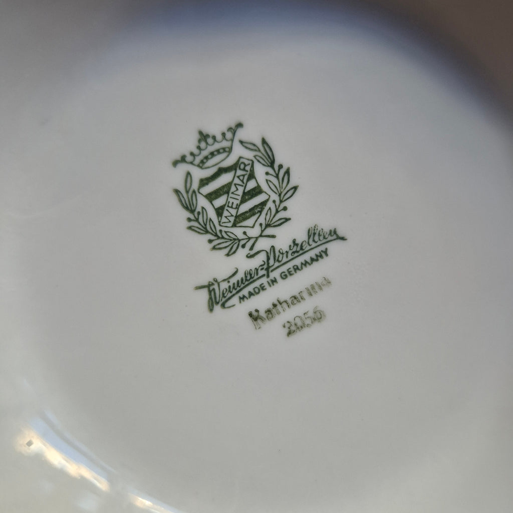 Antike Porzellan Kaffe-oder Teekanne von Weimar - Dekor "Katharina"