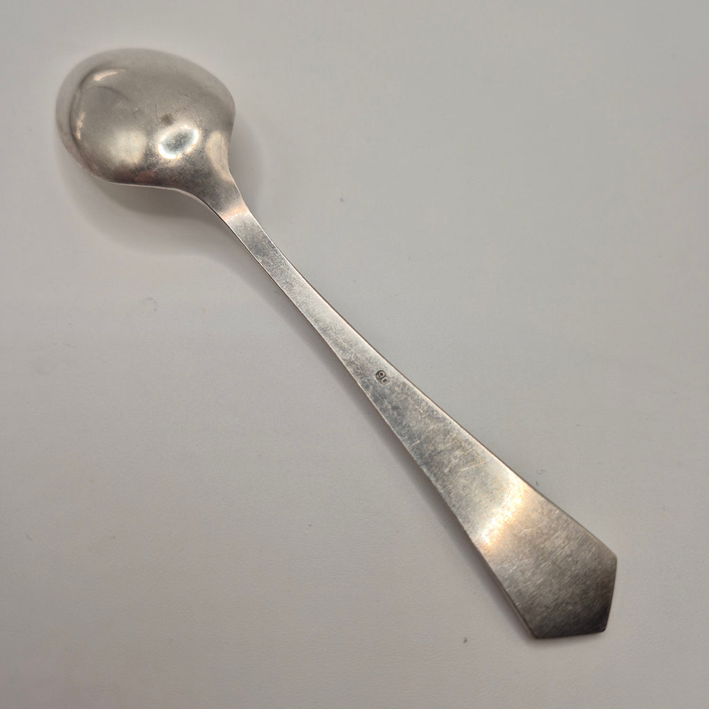 6x Jugendstil Teelöffel versilbert 90er Auflage