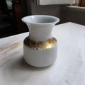 Rosenthal studio-linie: Vintage Porzellan-Vase mit Golddekor (70er Jahre)