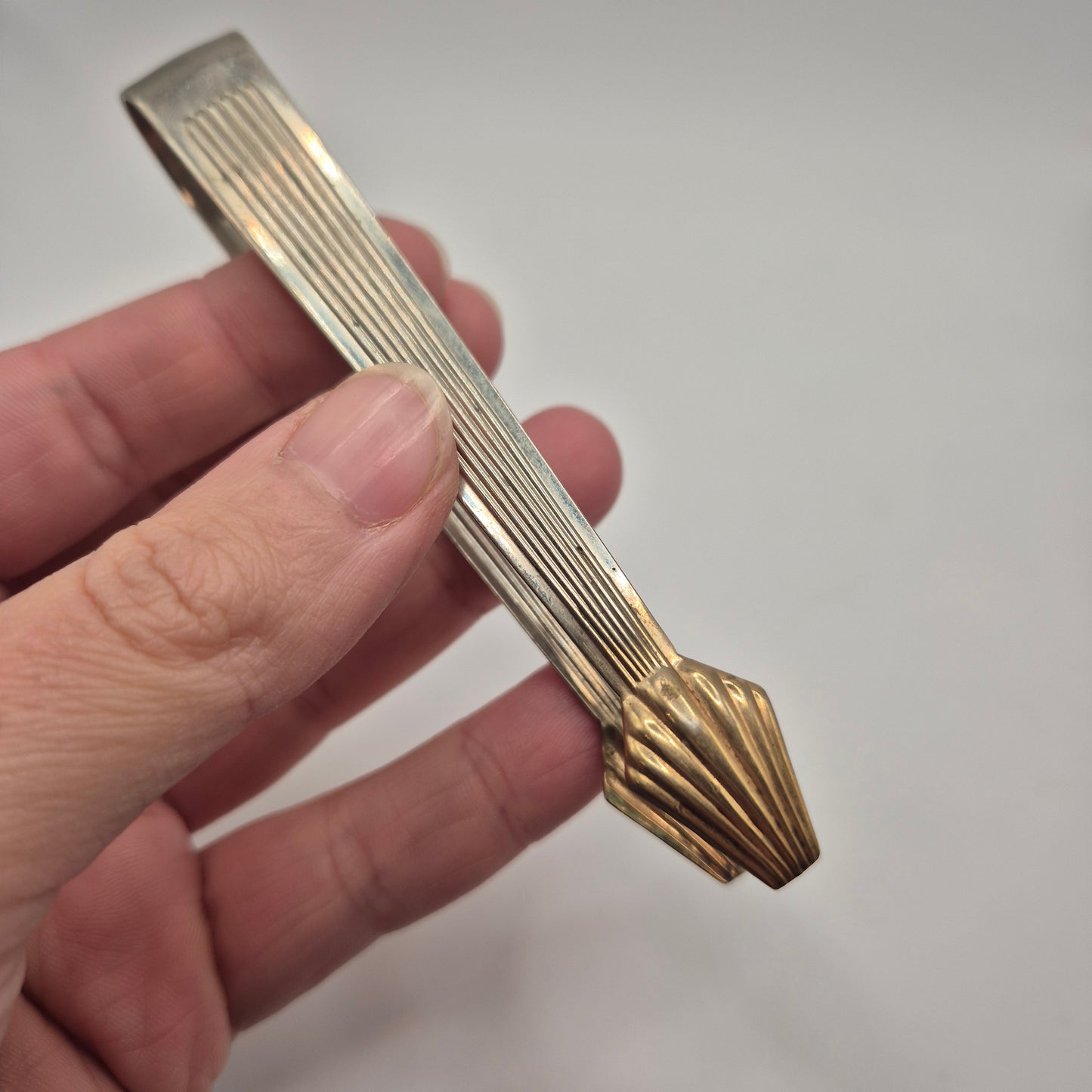 Alte Vintage 30er Jahre Zuckerzange