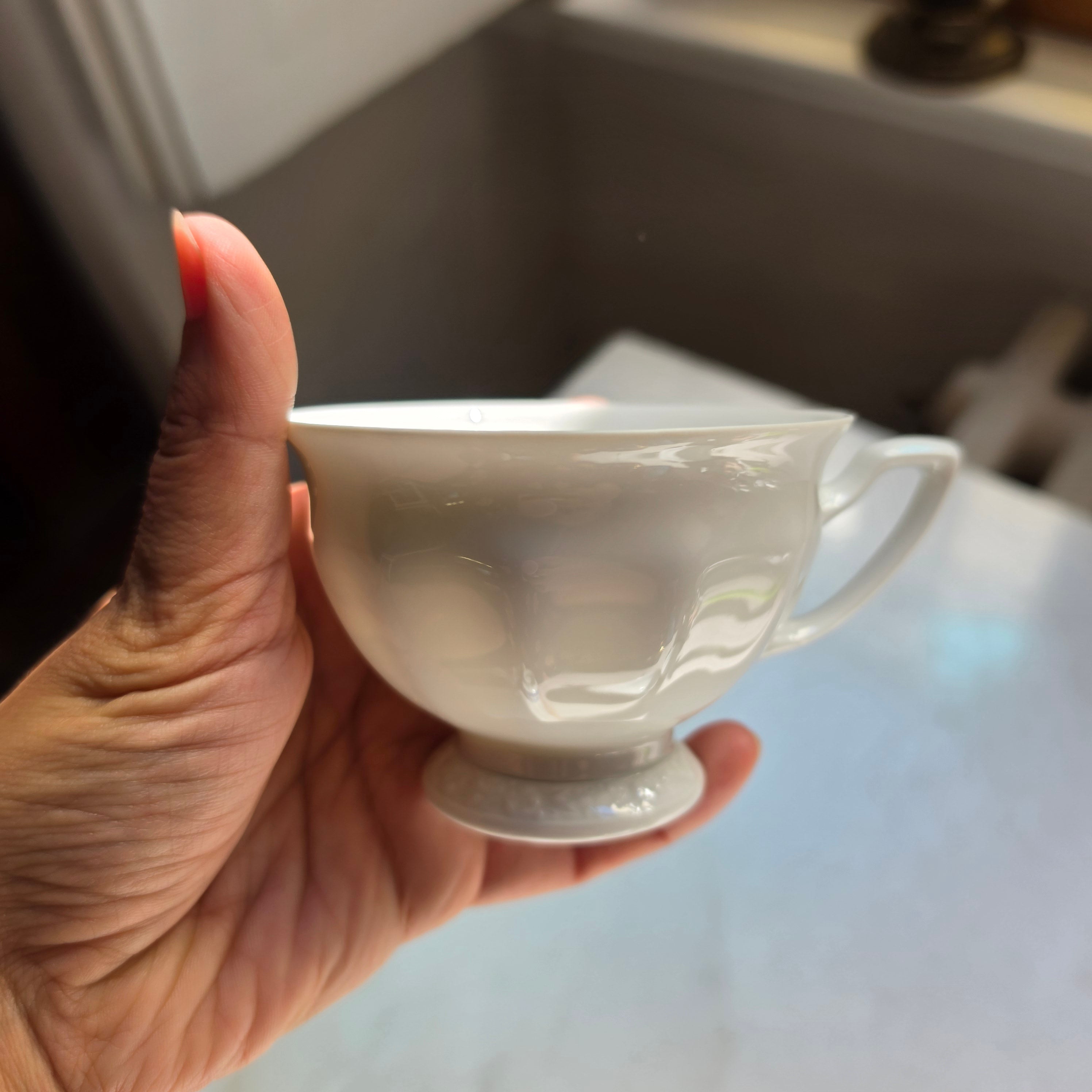 Rosenthal Classic Porzellantasse in Reinweiß