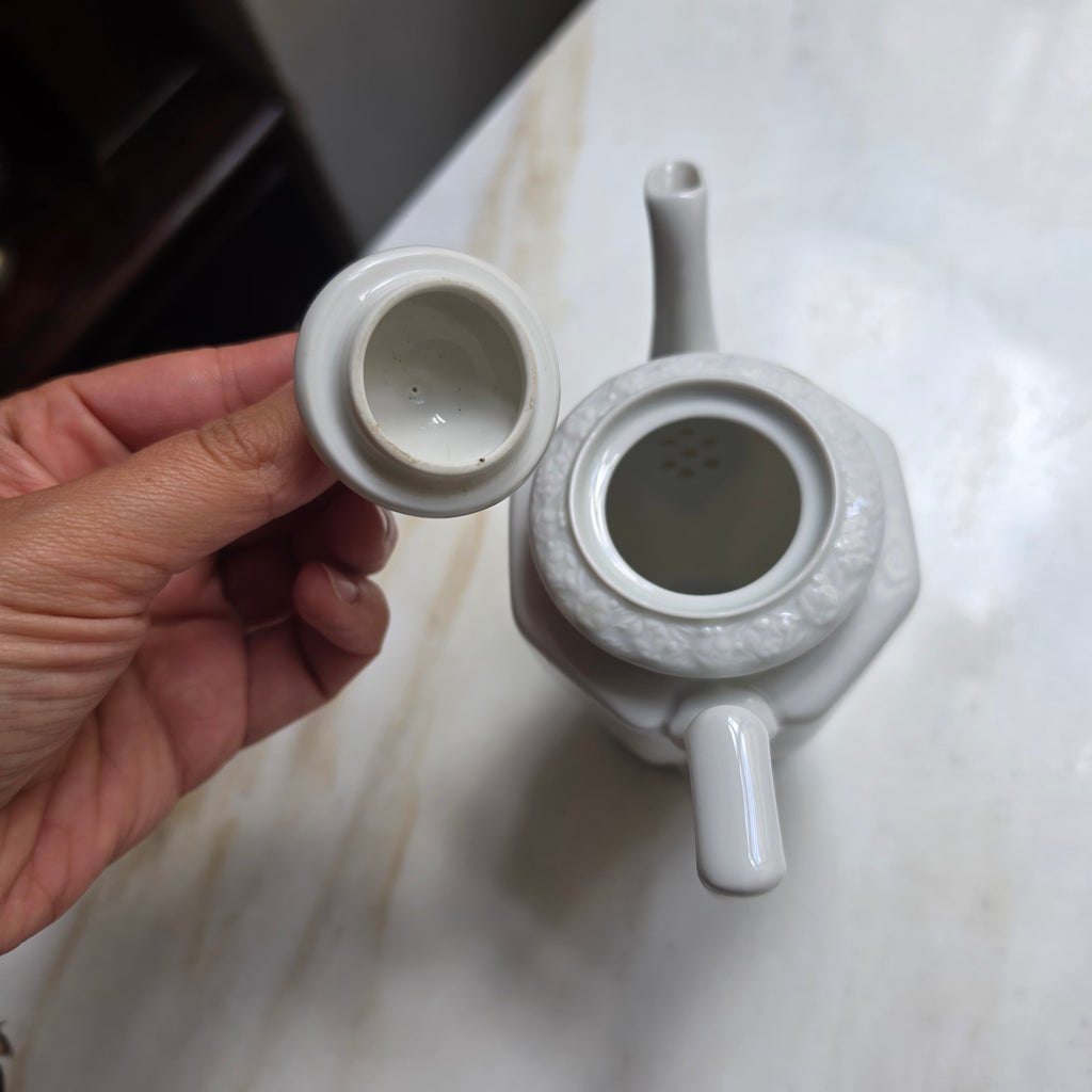 Vintage Rosenthal kleine Mokkakanne „Maria Weiß“ – Klassiker aus Porzellan