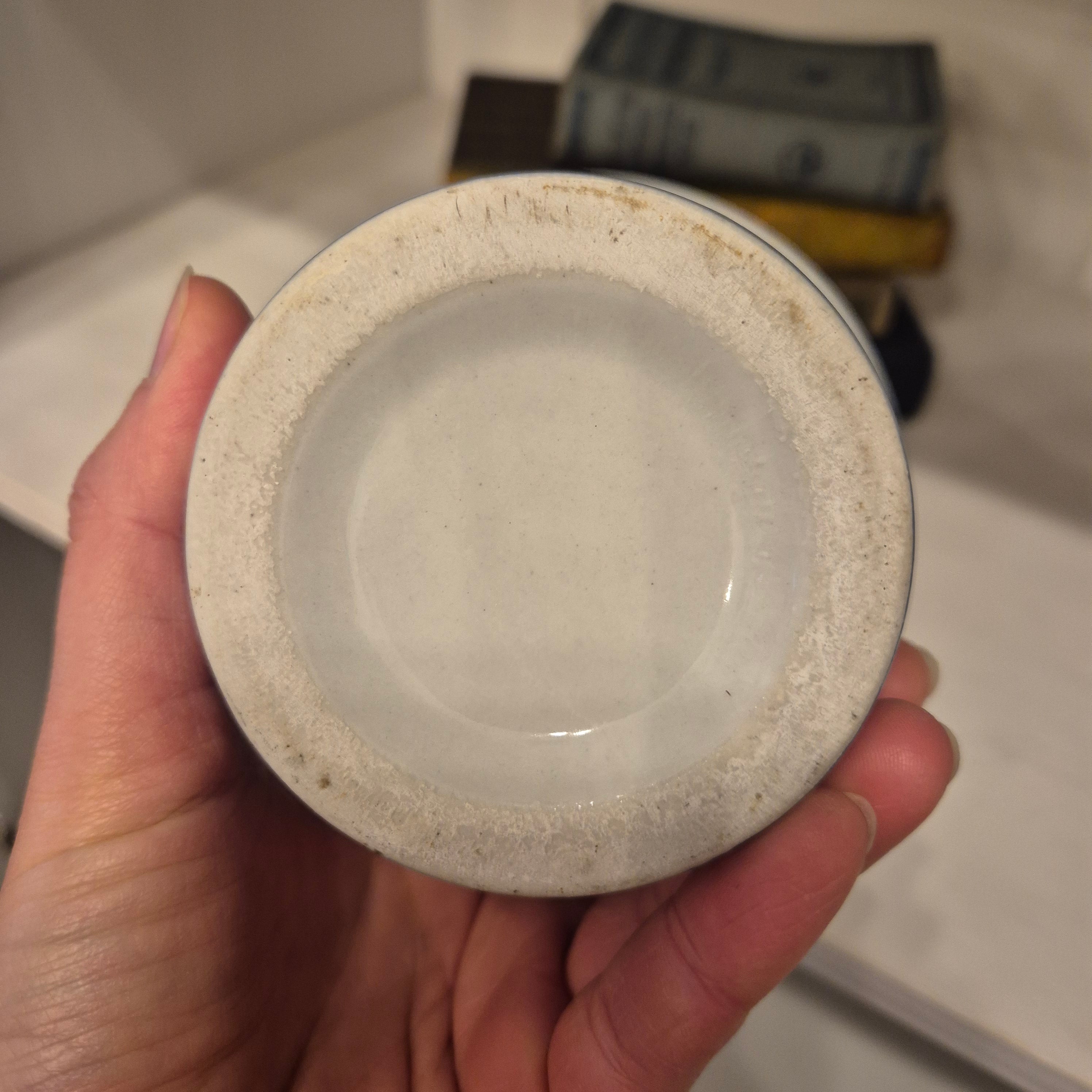 Kleiner Vintage Zwiebelmuster Übertopf