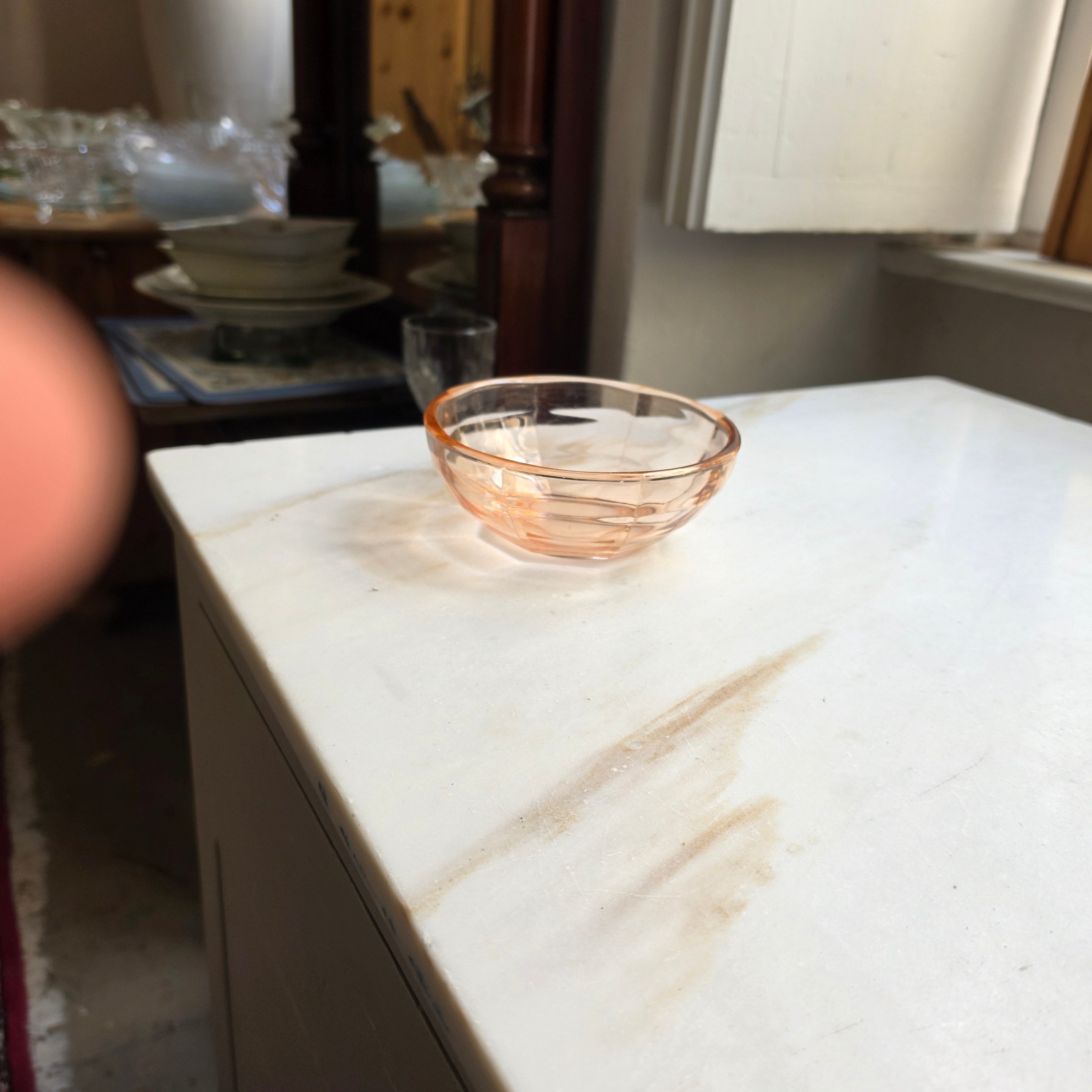 Rosalin Glasschale - im Art-Déco-Stil - Schälchen