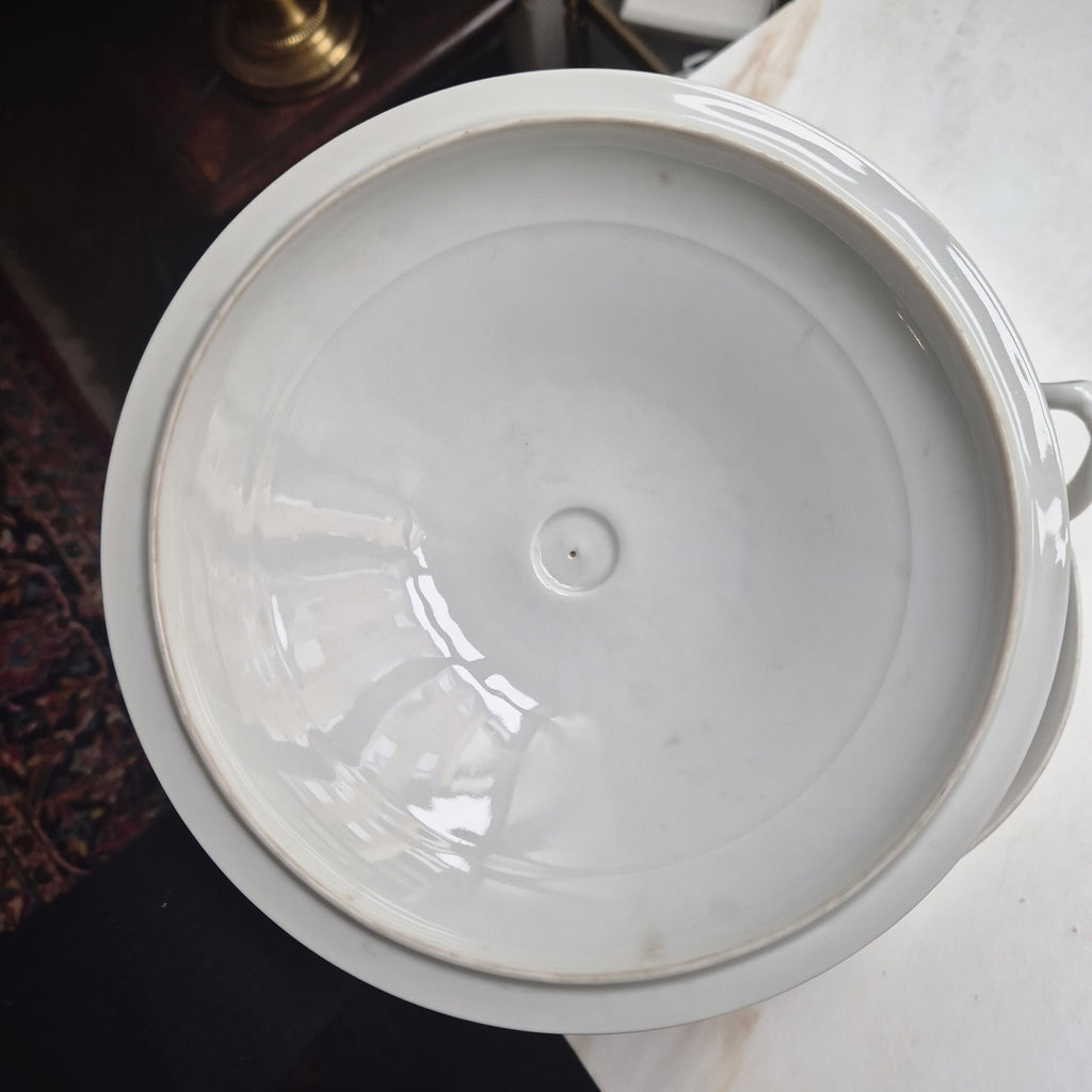 Antike Rosenthal Bavaria Empire Terrine Suppenterrine Schüssel Blumenmalerei Porzellan