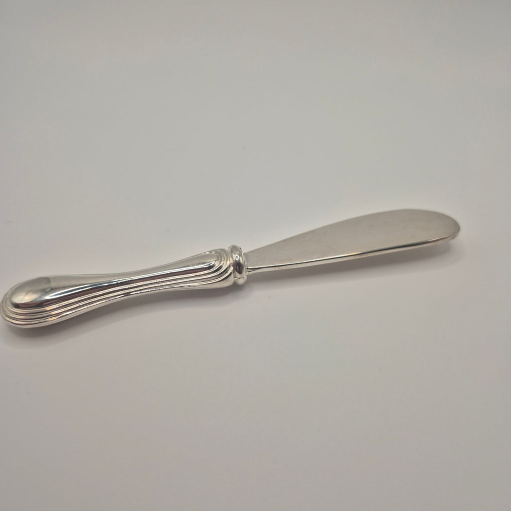 Klassisches Vintage Buttermesser – Versilbert / Hochglanz