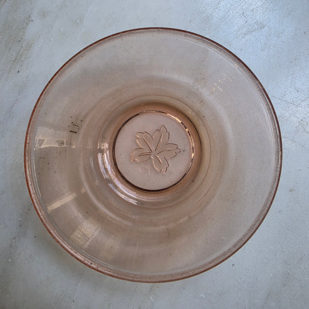 Rosalin Glasschale - im Art-Déco-Stil - Schälchen
