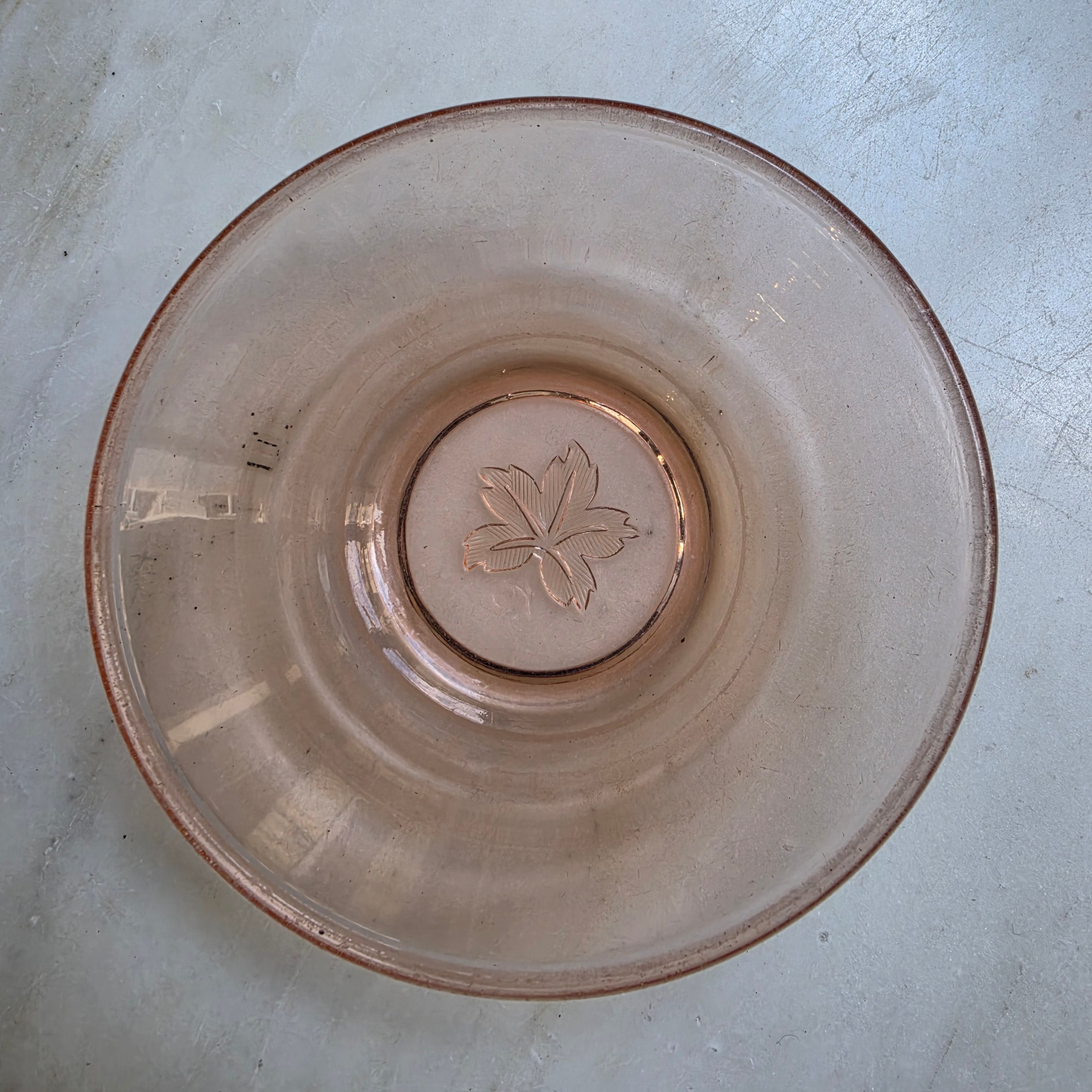 Rosalin Glasschale - im Art-Déco-Stil - Schälchen
