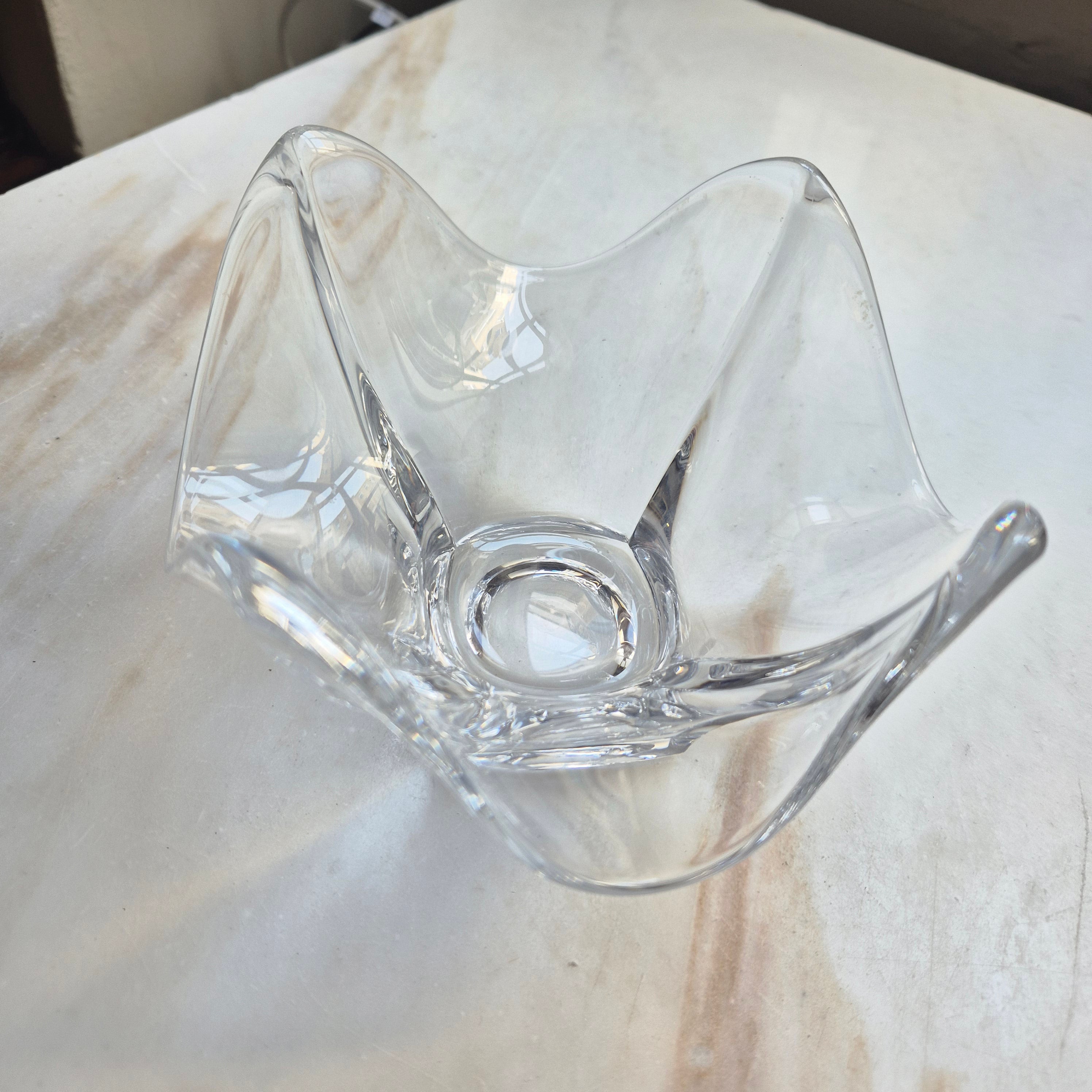 Vintage Glas Schale Französisches Design