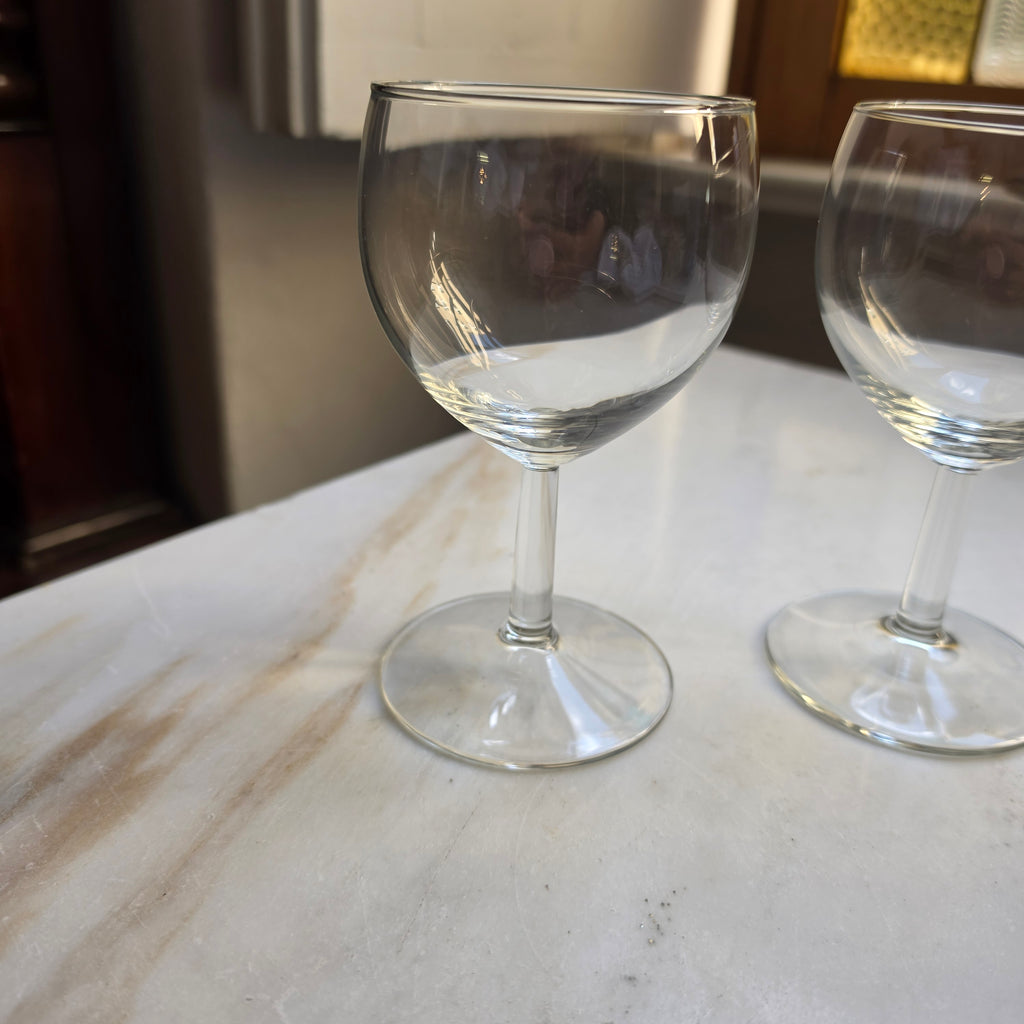 Elegantes 2er-Set Vintage Weingläser Südweingläser – Zeitlose Eleganz aus Klarglas