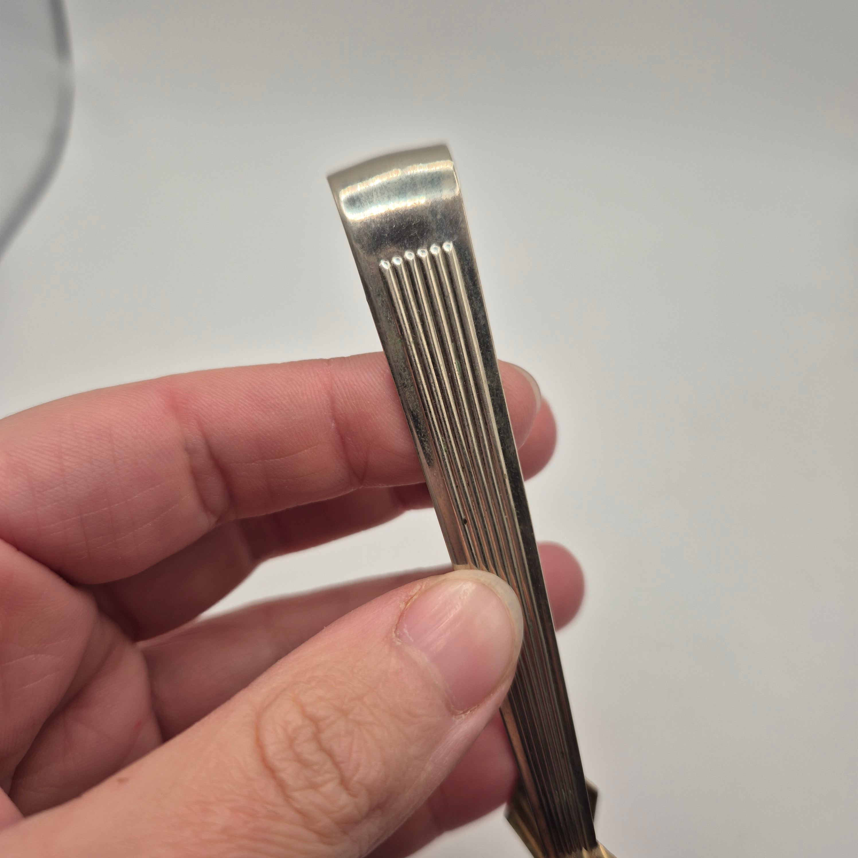 Alte Vintage 30er Jahre Zuckerzange
