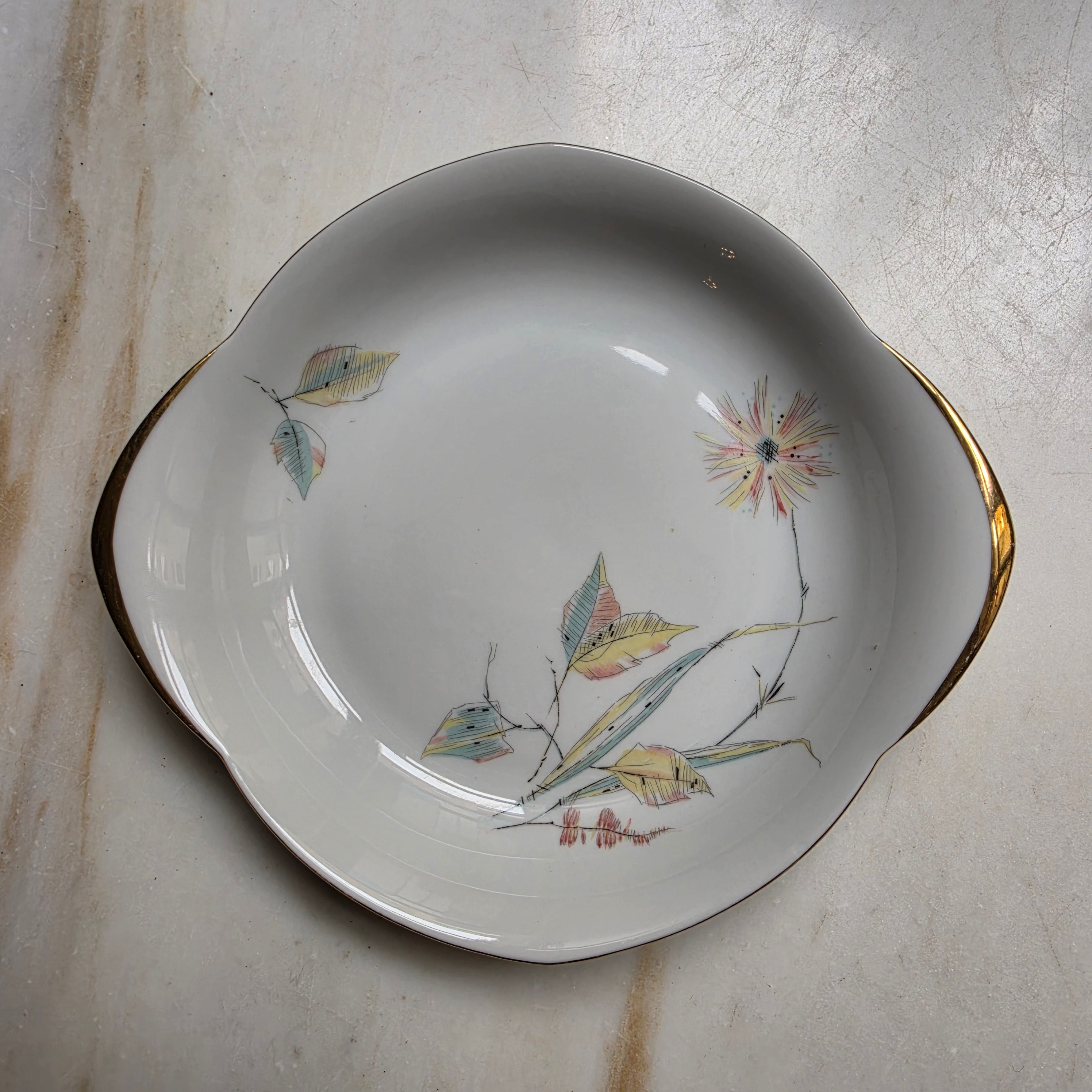Vintage Hutschenreuther Hohenberg Servierschale - 50er Jahre Mid-Century Design