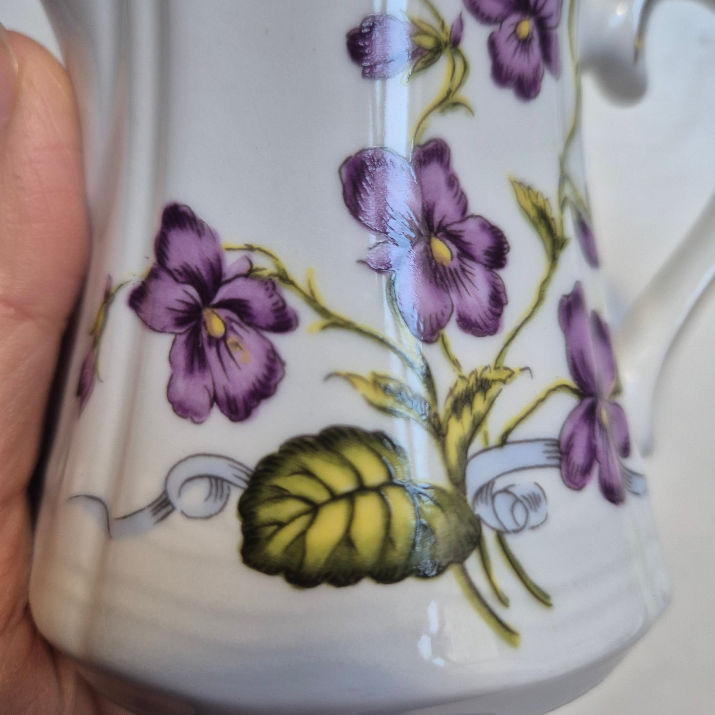 Antikes kleines Milchkännchen von Wumsiedel Bavaria Porzellan Germany