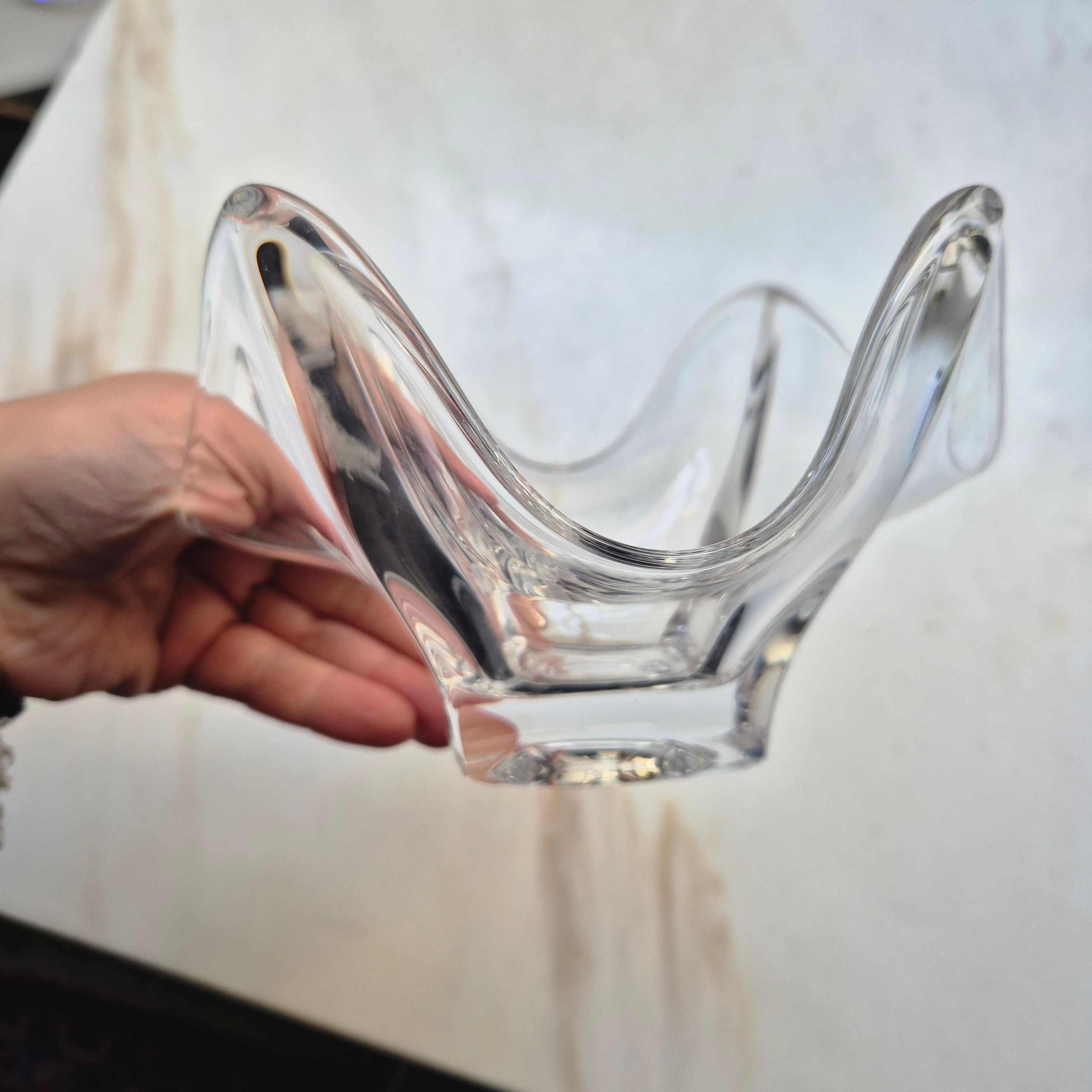 Vintage Glas Schale Französisches Design