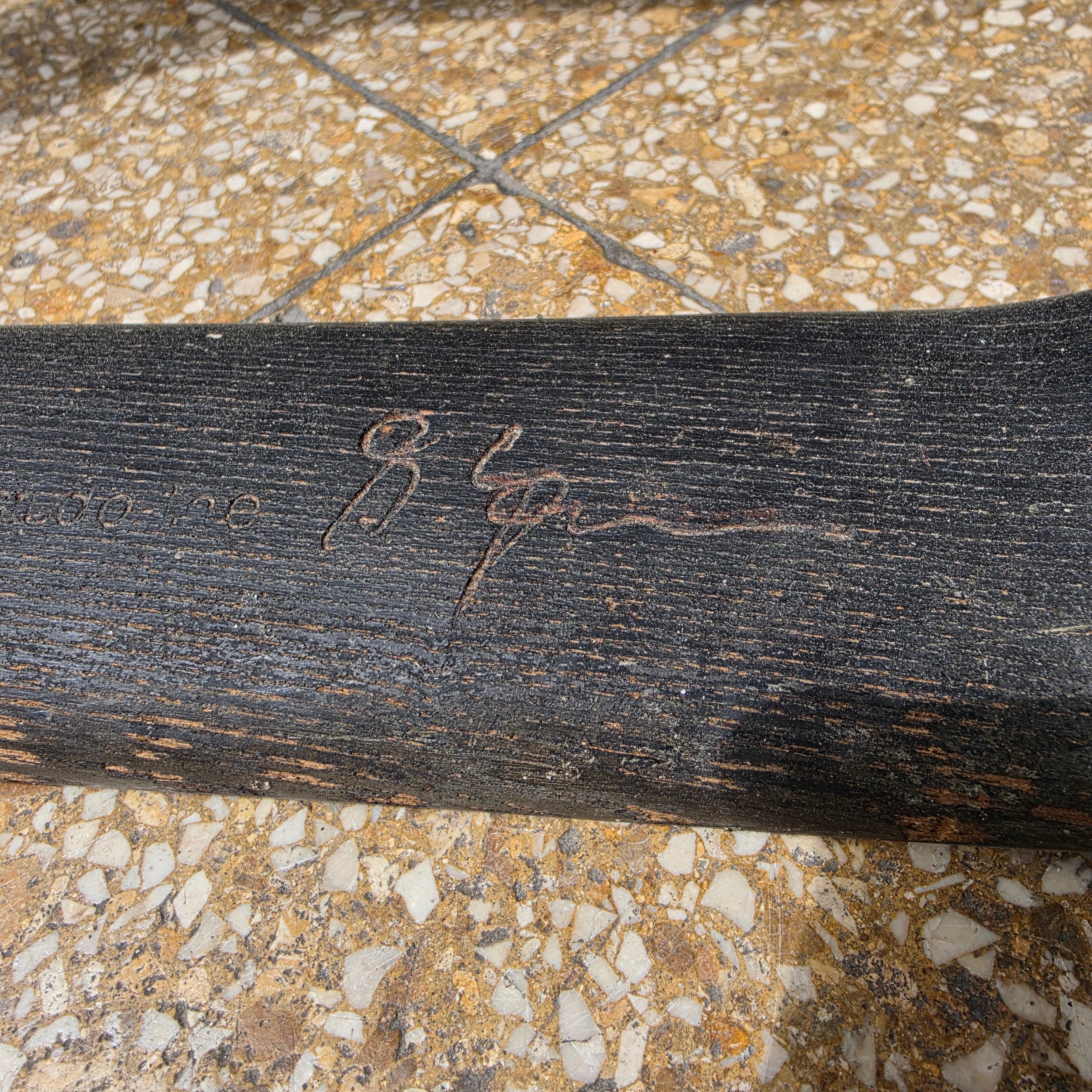 Original Rosenthal Sessel - Studio-Linie - Bjørn Wiinblad Signatur - Leder schwarz