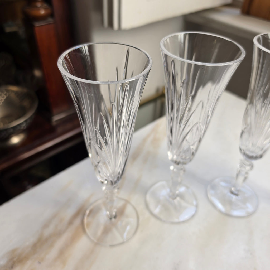 4x Edle Kristall-Champagnerkelche von Nachtmann – Zeitlose Eleganz für prickelnde Momente