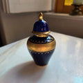 KPM Bavaria Royal – Eleganter Miniatur-Deckelkrug / Deckeldose aus Echt Kobalt & Gold