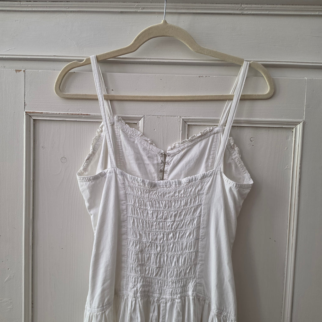 Vintage „True Romance“ Maxi-Baumwollkleid – Cottagecore Dream 90er Jahre