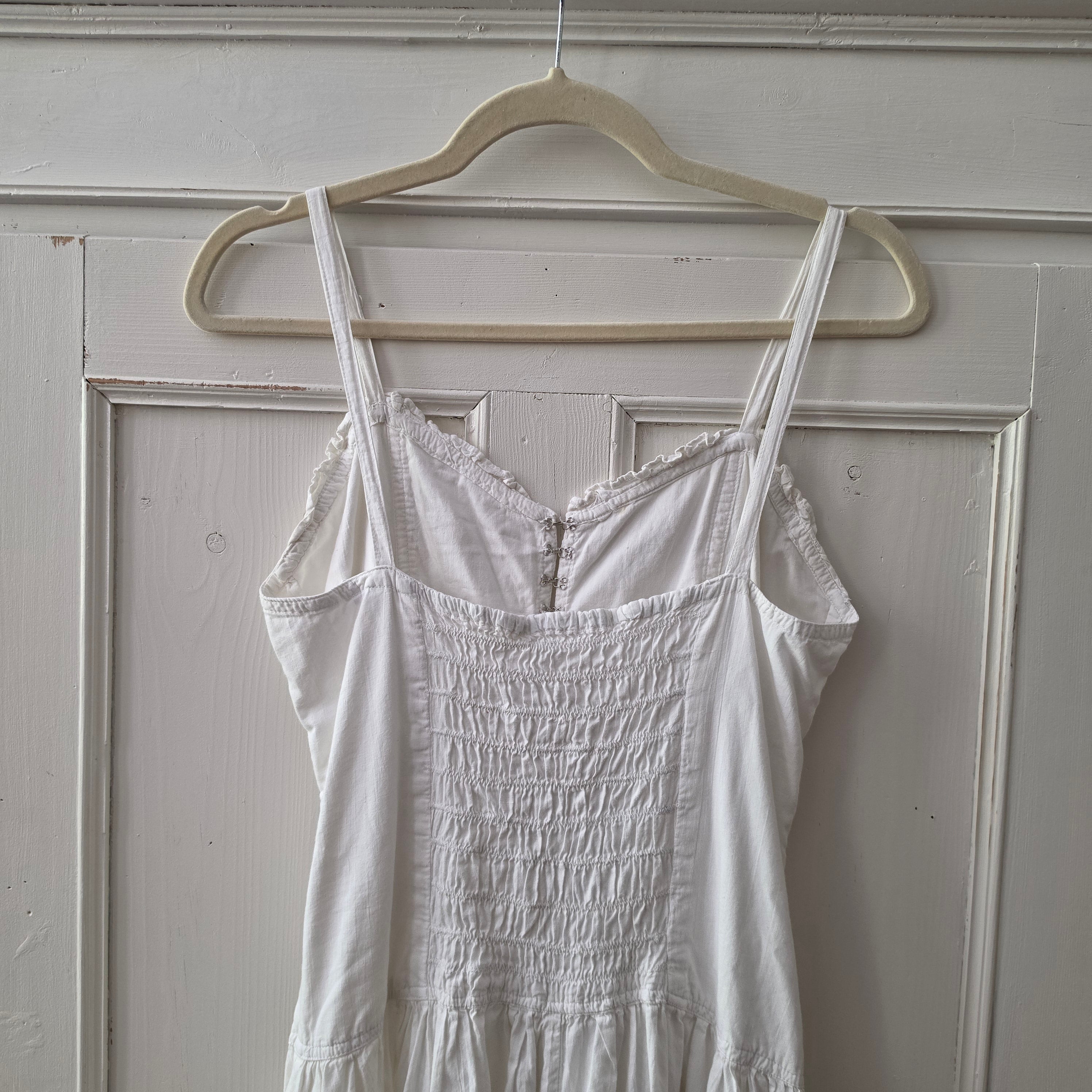 Vintage „True Romance“ Maxi-Baumwollkleid – Cottagecore Dream 90er Jahre