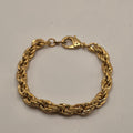 Elegantes Kordelarmband in edler Gold-Optik
