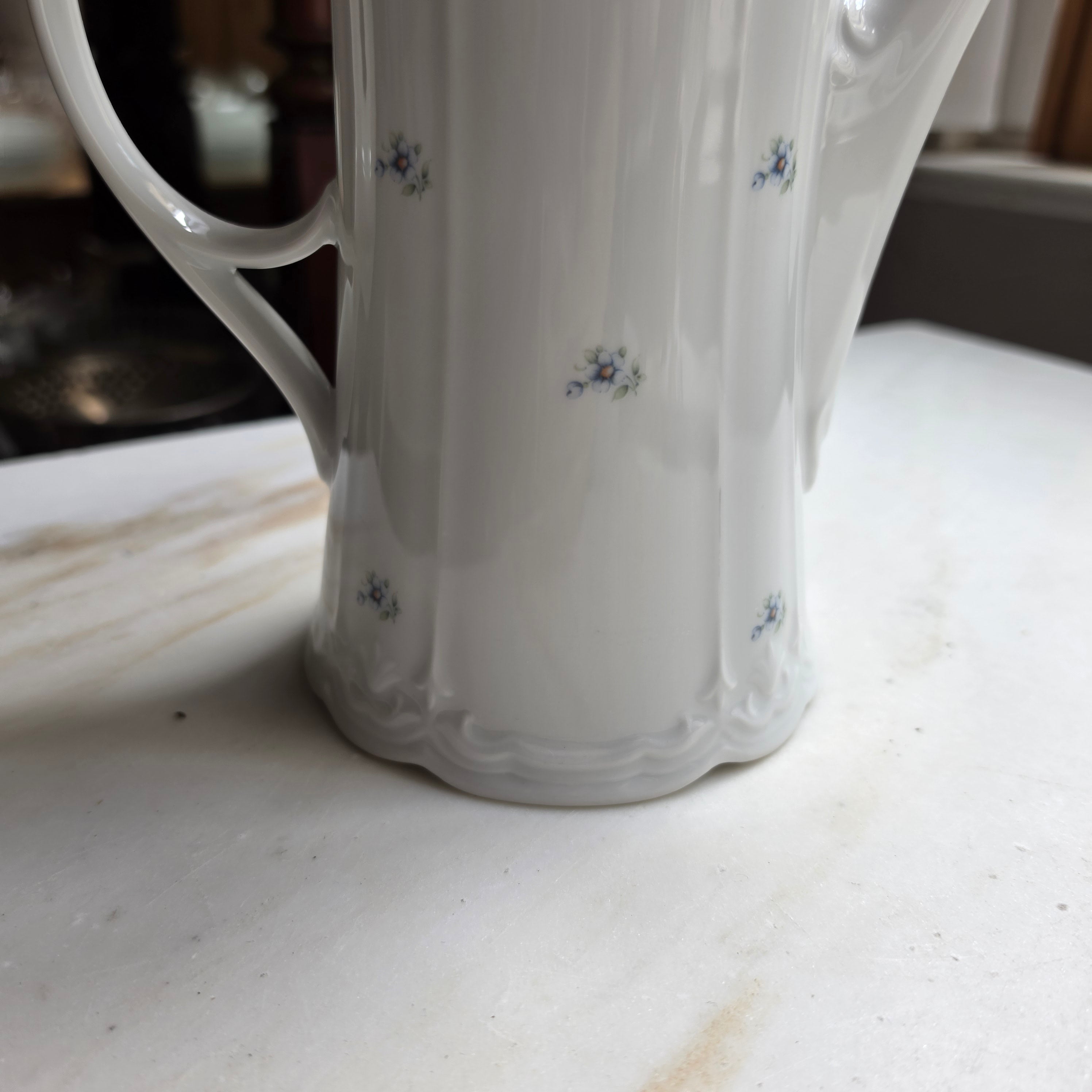 Seltmann Weiden "Julia" - Porzellan Kaffeekanne - mit Floralmuster