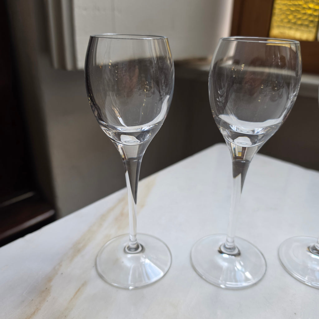 Edles 4er-Set Rosenthal Kristallgläser – Elegantes Vintage-Design für Genießer