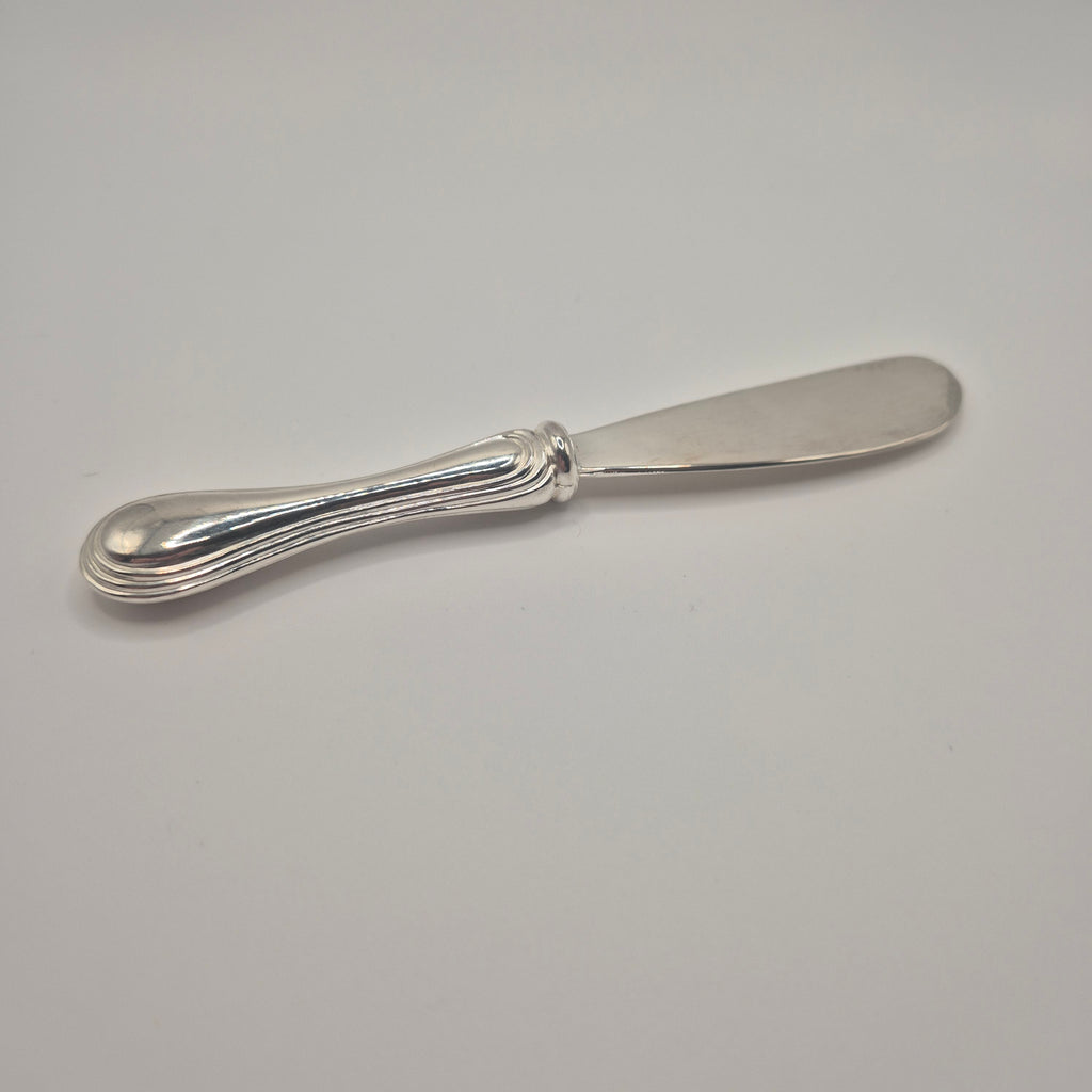 Klassisches Vintage Buttermesser – Versilbert / Hochglanz