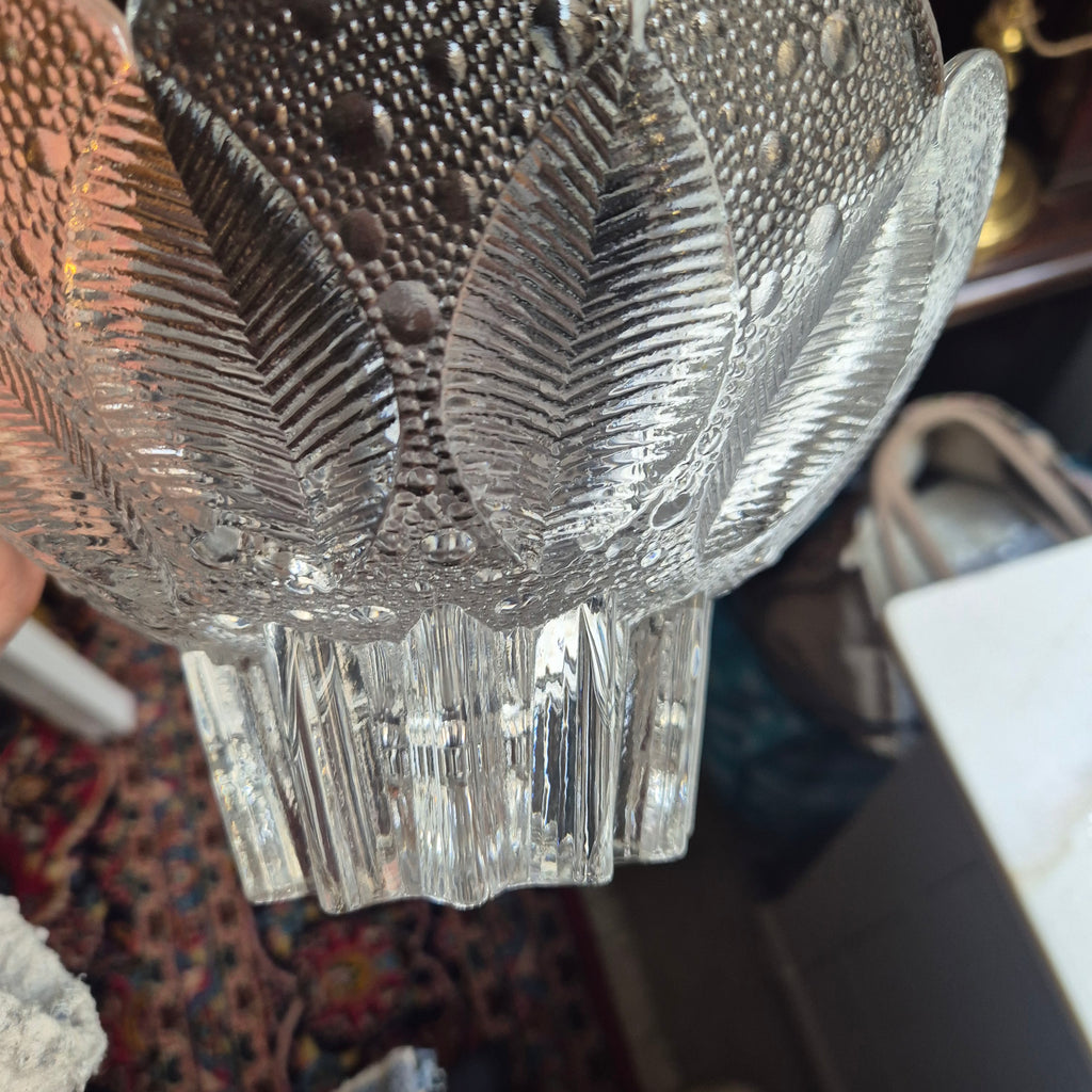 Vintage Lausitzer Glas Schale Medea Kristallschale