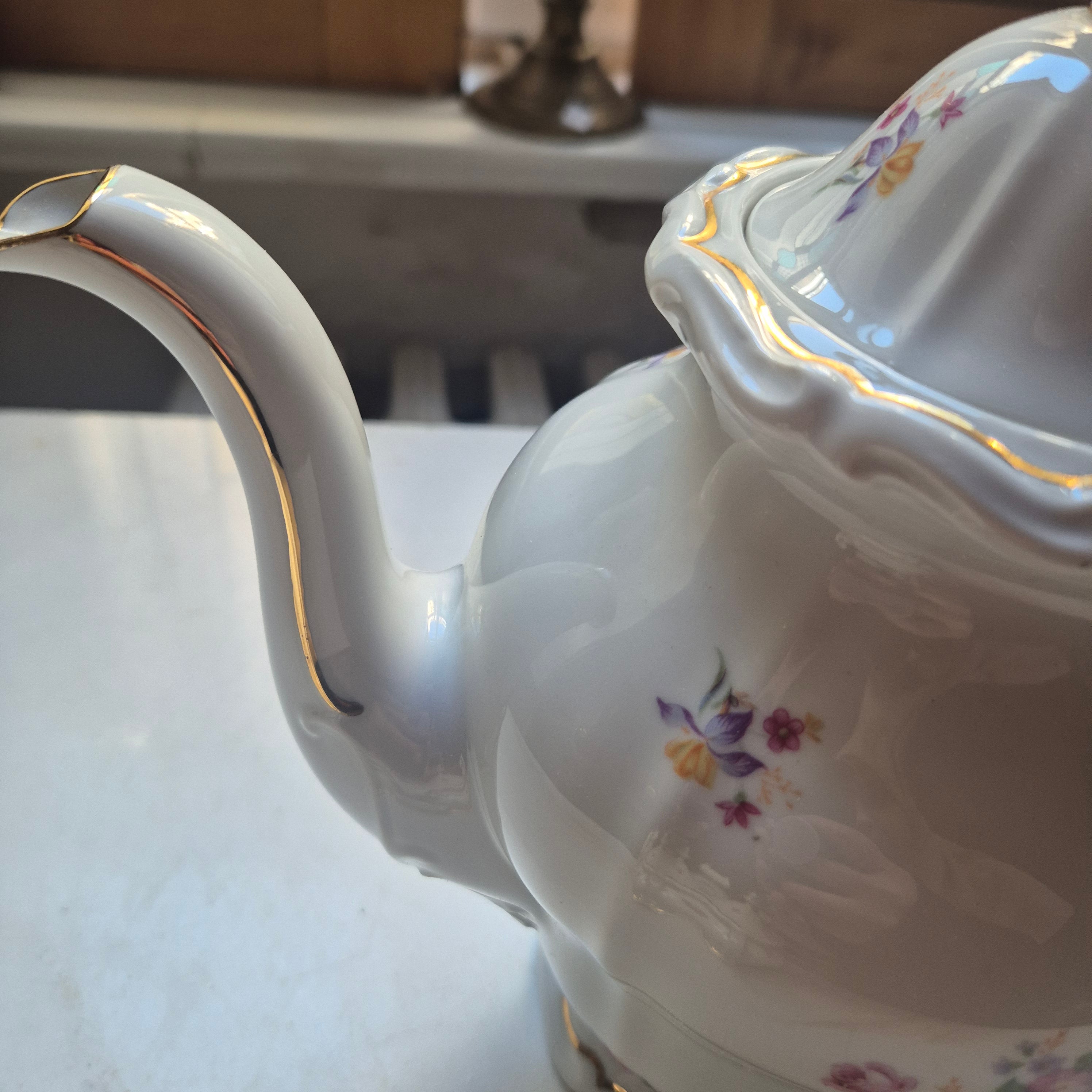 3- Teiliges Weimar Porzellan Kaffee oder Teegedeck