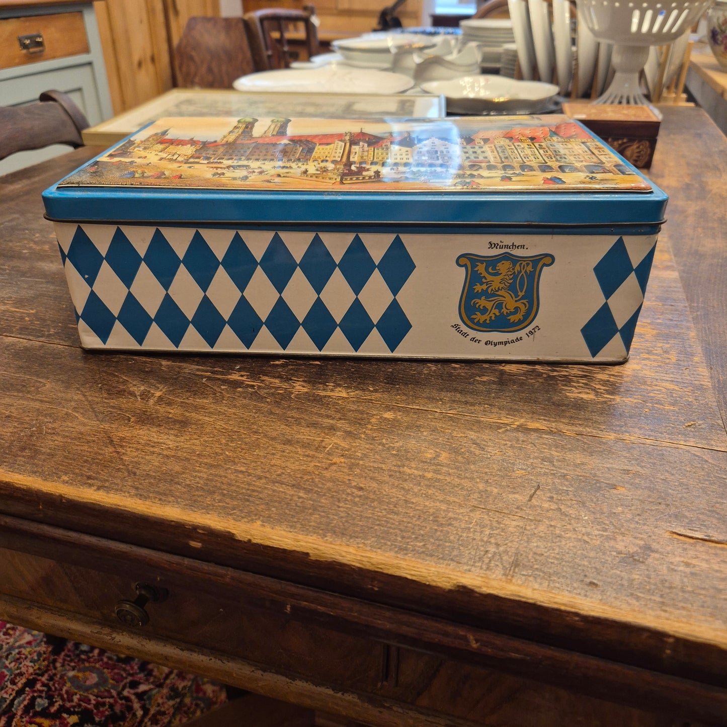 Alte Vintage Blechdose Teehaus Ronnefeldt Der Markt in München