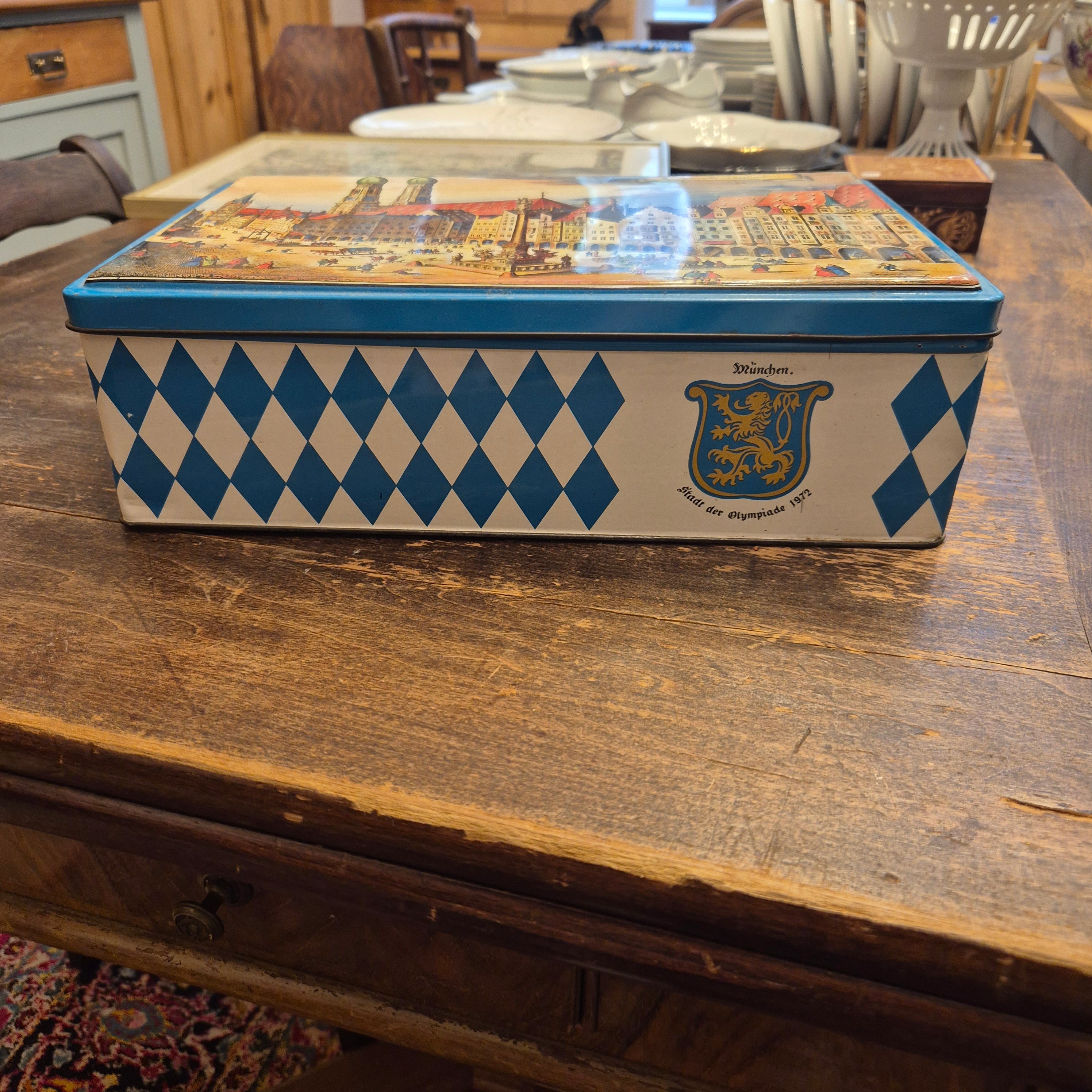 Alte Vintage Blechdose Teehaus Ronnefeldt Der Markt in München