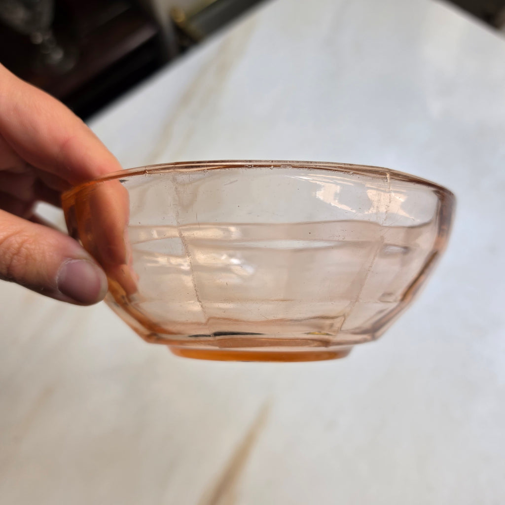 Rosalin Glasschale - im Art-Déco-Stil - Schälchen
