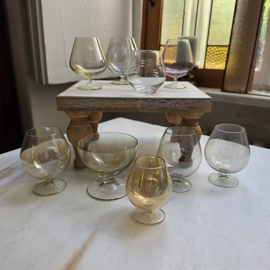 Vintage Likörgläser & Cognacschwenker - Einzelverkauf - Mid-Century Stil