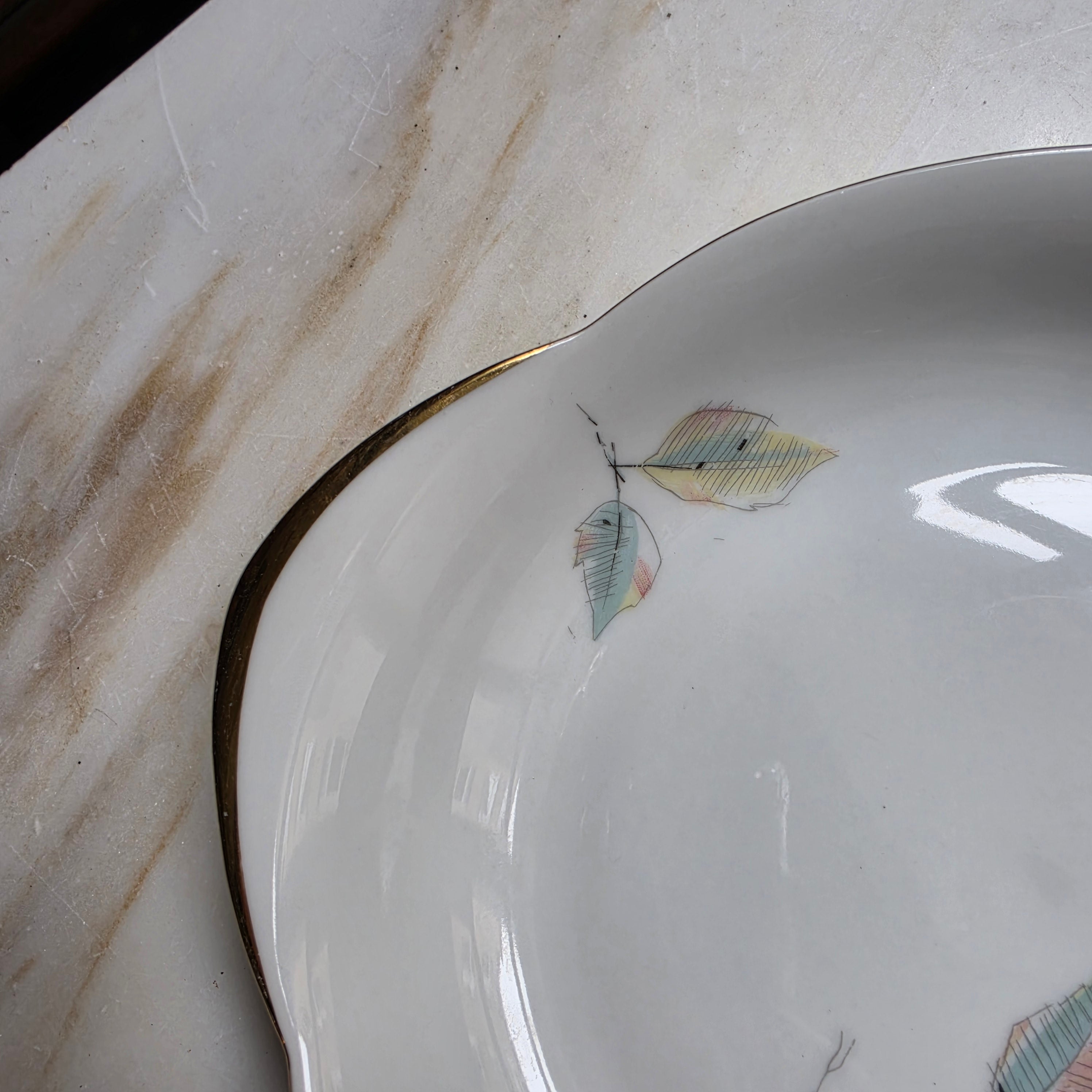 Vintage Hutschenreuther Hohenberg Servierschale - 50er Jahre Mid-Century Design
