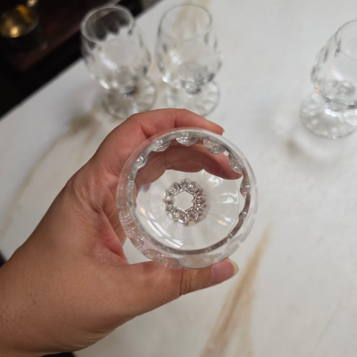 4er-Set Villeroy & Boch Cognacschwenker aus Kristallglas