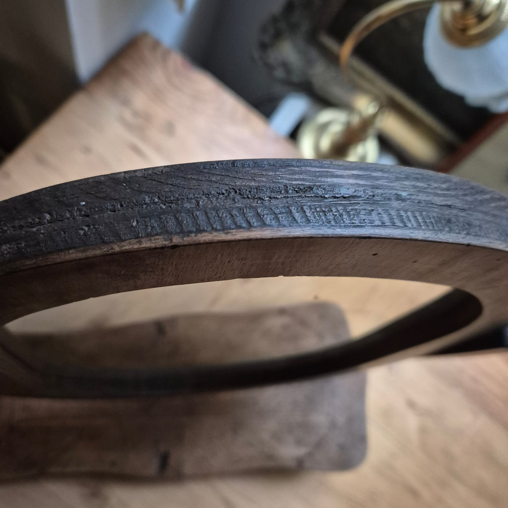 Antiker Tischspiegel Jugendstil Kosmetikspiegel mit Schublade Originalzustand Holz