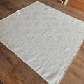 Antike Jugendstil Serviette/Mitteldecke Damast Baumwolle 58x60cm
