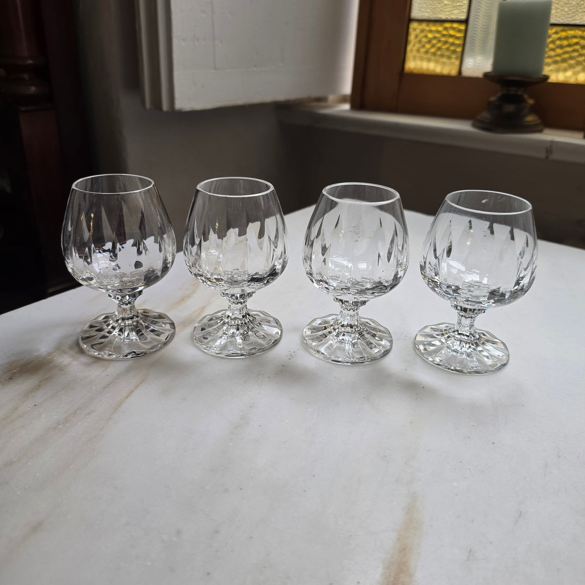4er-Set Villeroy & Boch Cognacschwenker aus Kristallglas
