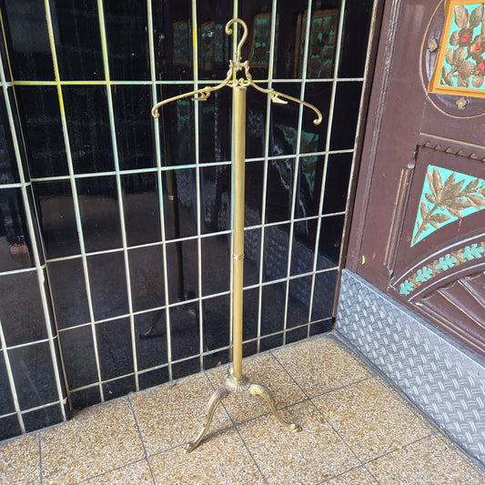 Alter Vintage Messing Stummer Diener