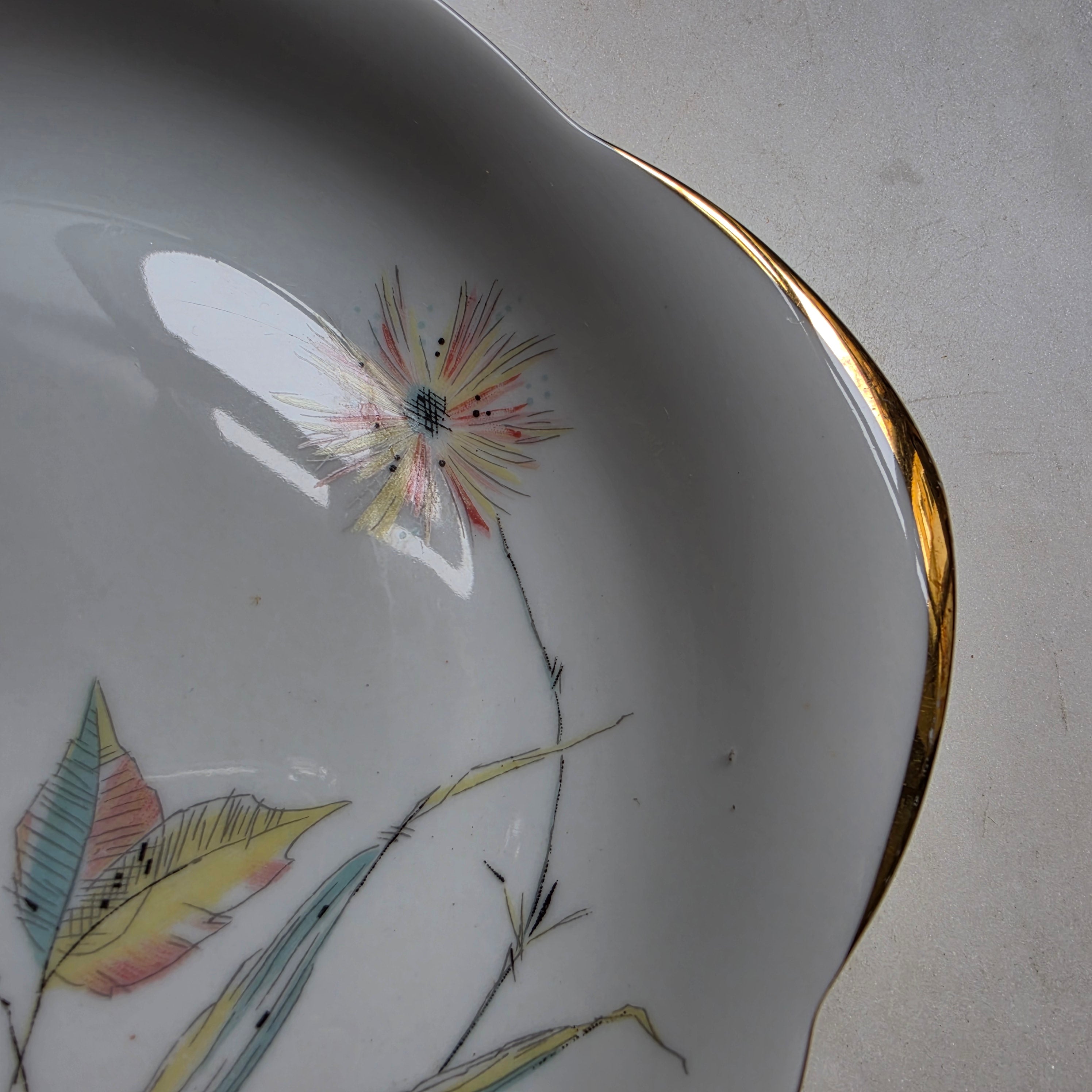 Vintage Hutschenreuther Hohenberg Servierschale - 50er Jahre Mid-Century Design