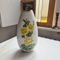Handbemalte Porzellan Vase von Thomas Vintage Germany 40er Jahre