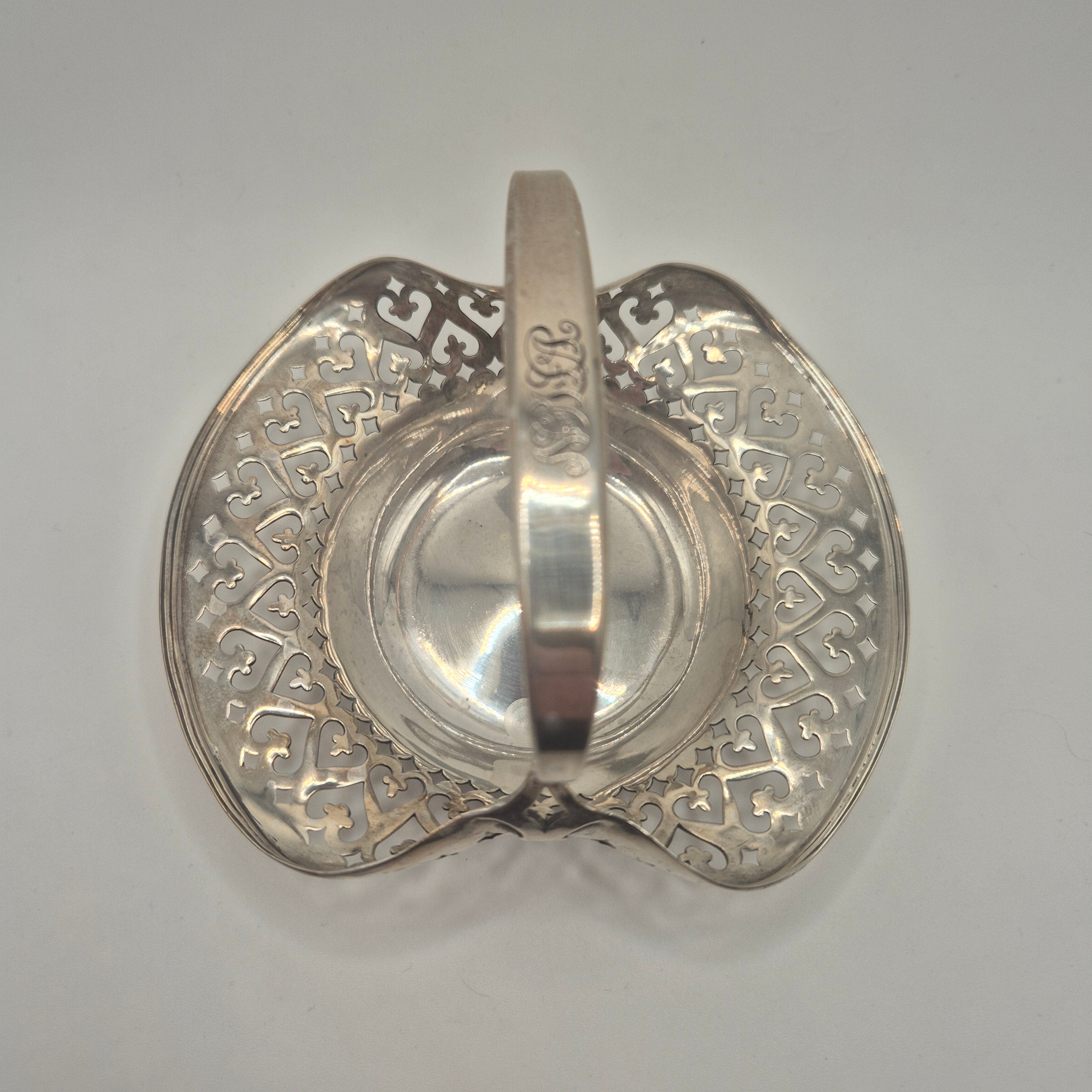 Original Tiffany & Co Sterling Silver 925-1000 Vintage Schale – Klassisches Design mit Monogram