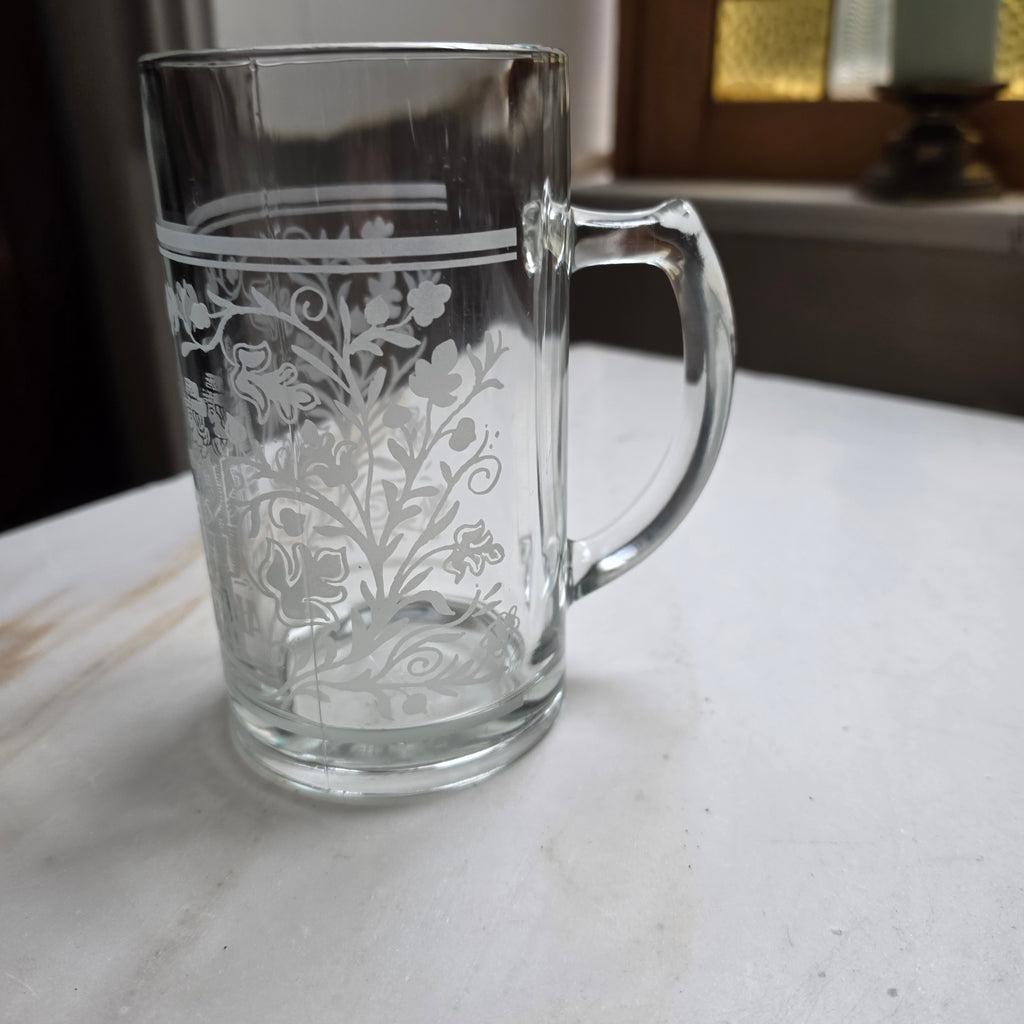 Vintage Cardinal Bierkrug 0,5 l – Klassisches Schweizer Bierglas mit Gravur