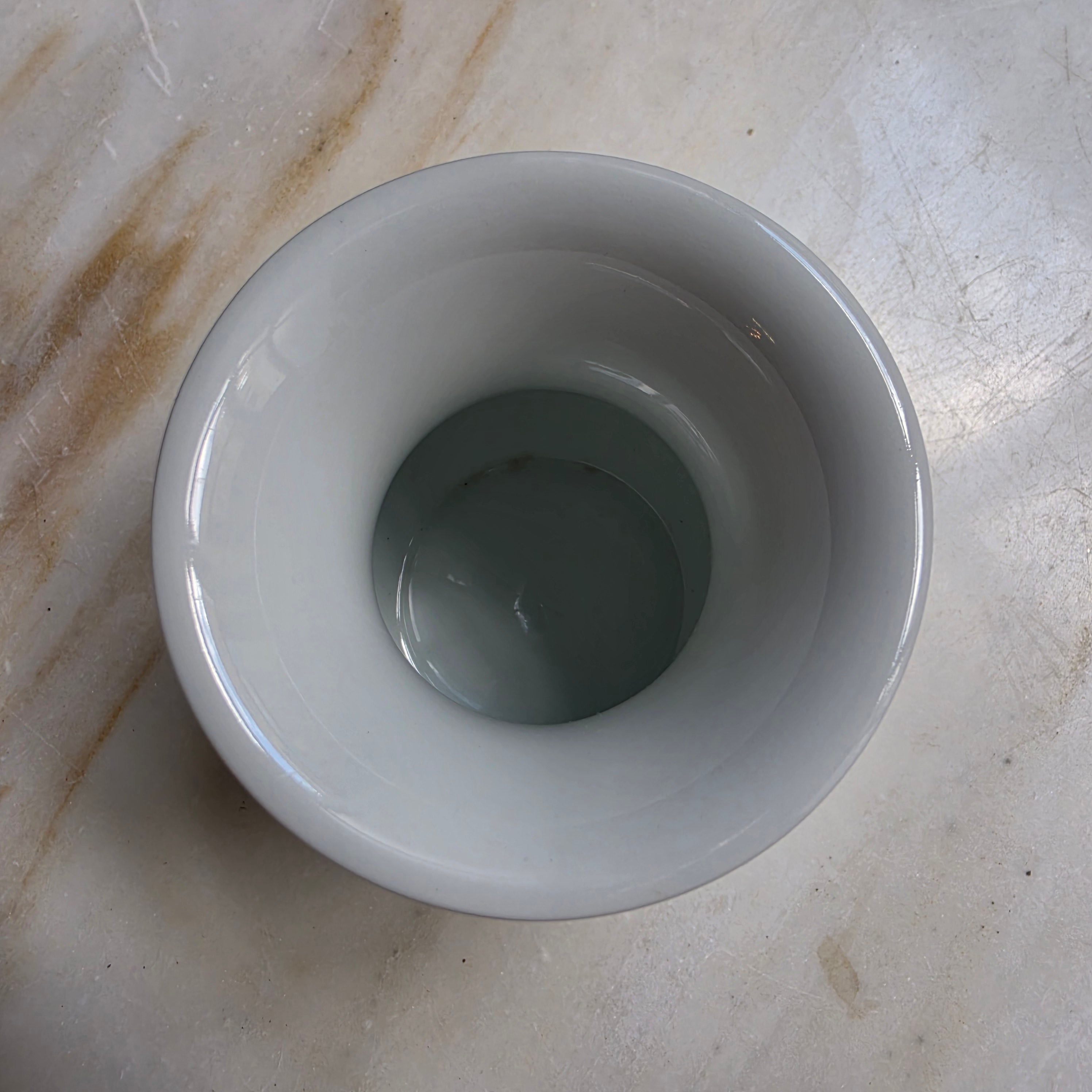Rosenthal studio-linie: Vintage Porzellan-Vase mit Golddekor (70er Jahre)
