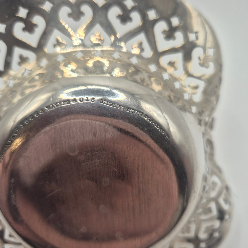 Original Tiffany & Co Sterling Silver 925-1000 Vintage Schale – Klassisches Design mit Monogram