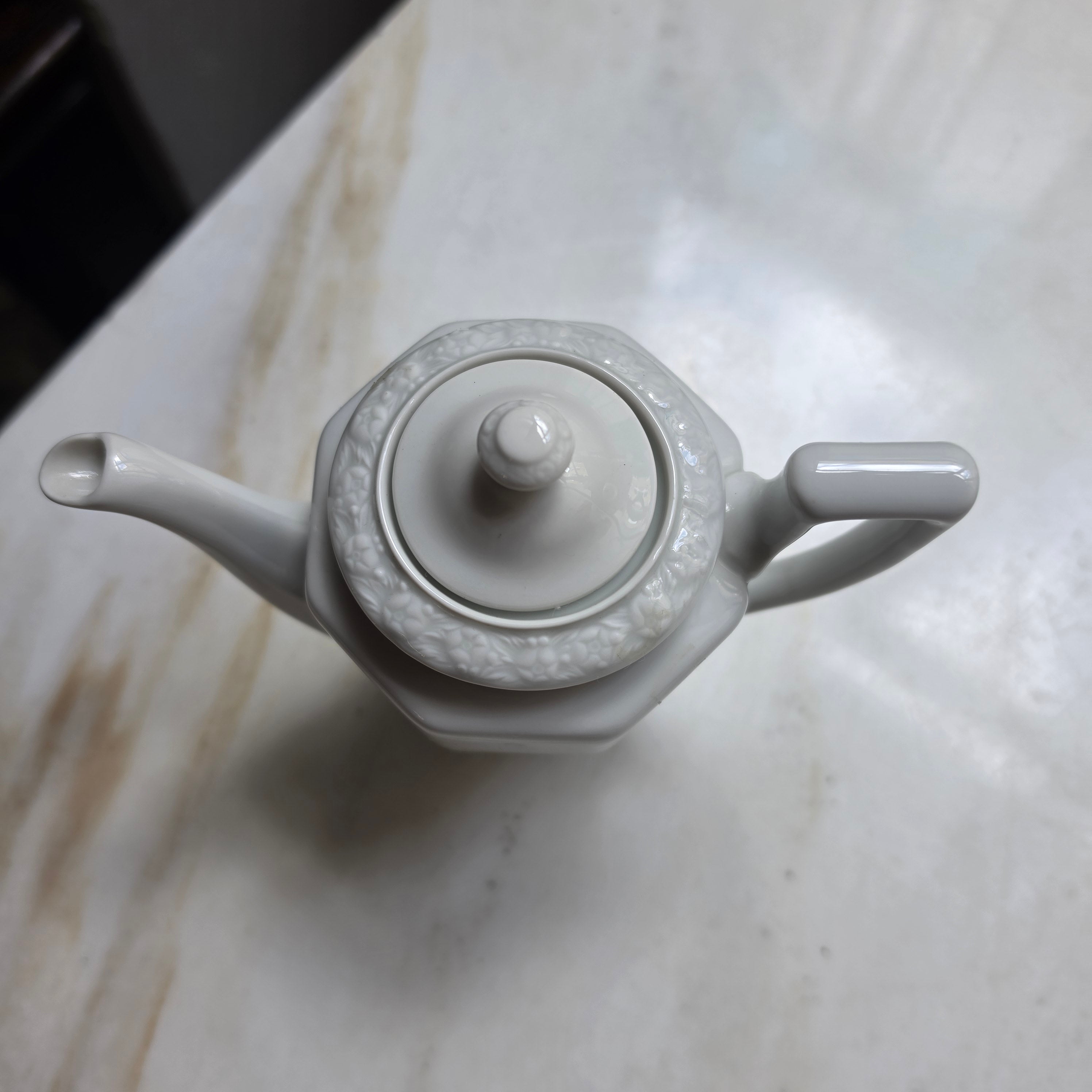 Vintage Rosenthal kleine Mokkakanne „Maria Weiß“ – Klassiker aus Porzellan