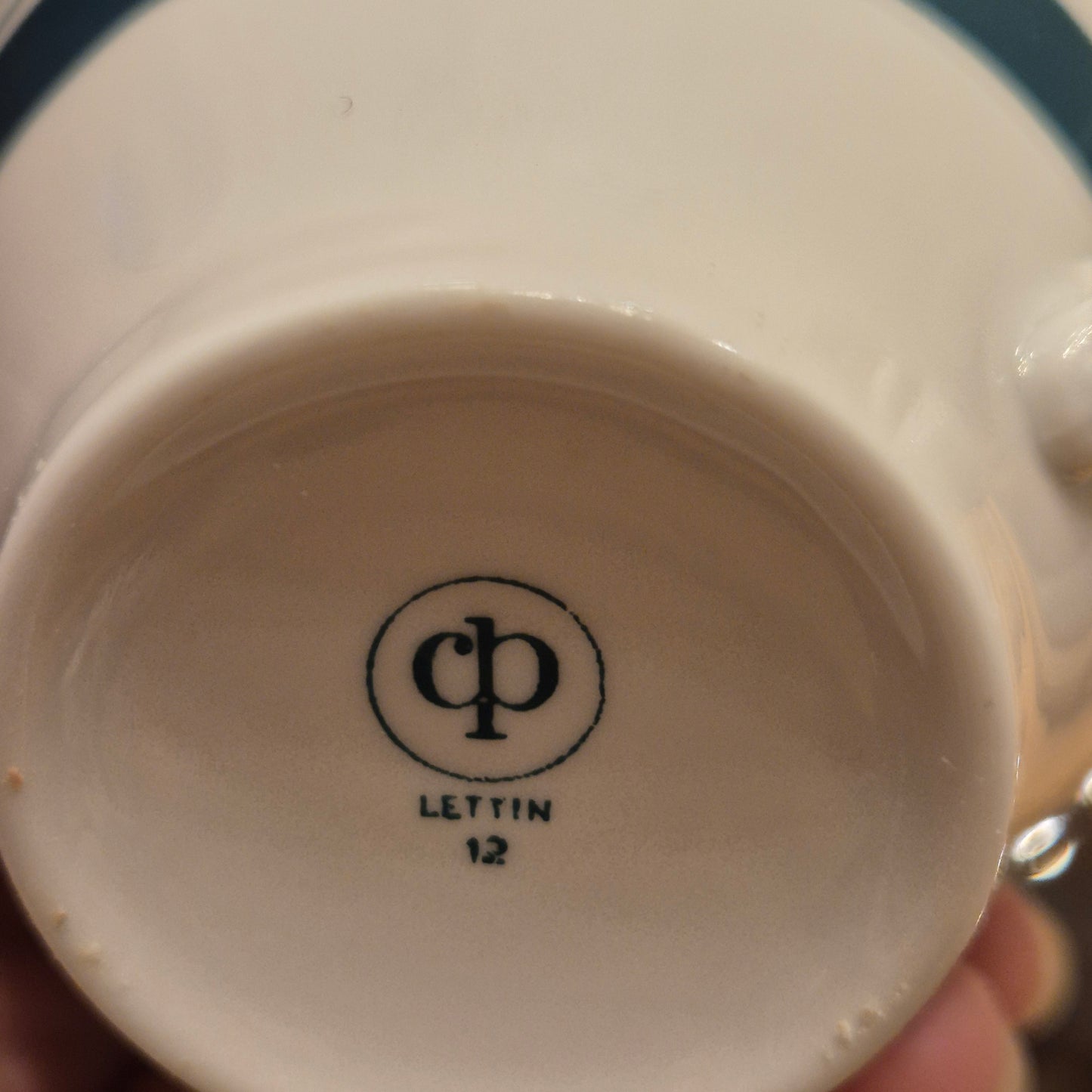 Handgemachte Sojawachskerze Weihnachtesgeschenk Sahne Lebkuchen Dessert in Antiker Porzellan Tasse Lettin DDR